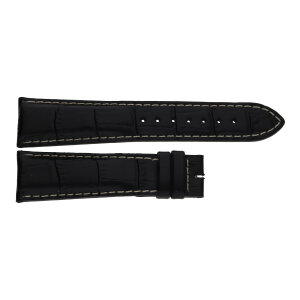 Maurice Lacroix Uhrenarmband echt Leder Schwarz...