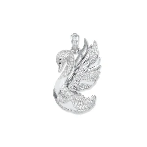 Seinerzeit Sofia Schwan Anhänger SZA-3990-442 Silber...