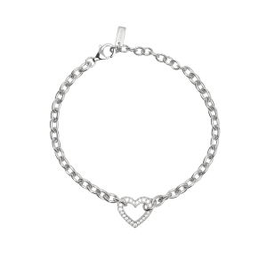 Mabina Armband Herz Silber 925 Zirkonia 534102
