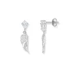 Seinerzeit Sofia Schwan Ohrringe SZA-2990-442 Silber 925, Zirkonia