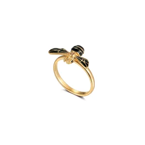 Seinerzeit Bommel Bienen Ring SZA-1960-422-56 Silber 925...