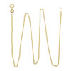 Kette Gold 333 Flachpanzer diamantiert JL48-05-0151 JuwelmaLux