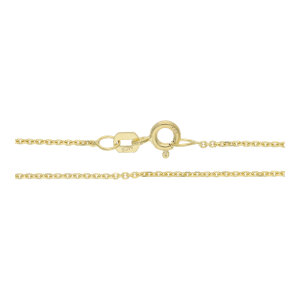 Kette Gold 333 Rundanker diamantiert JL48-05-0152 JuwelmaLux