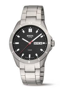 Boccia Uhr für Herren 3685-03 Workwatch Edition...