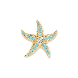 Seinerzeit Sully Aqua Seestern Anhänger SZA-3960-476...