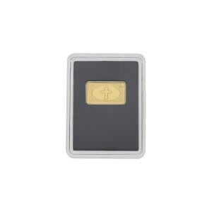 Goldbarren 1/100 Unze Feingold 999,9 Papst Franziskus 85....
