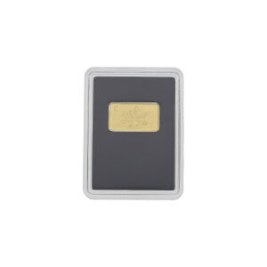 Goldbarren 1/100 Unze Aachen Feingold 999,9 MDM Deutsche...