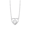 Mabina Halskette Herz Labor Diamanten Silber 925 My Diamond 553923