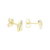 Ohrstecker Gold 333 Teilrhodiniert Cubic Zirkonia JL20-06-1413 JuwelmaLux