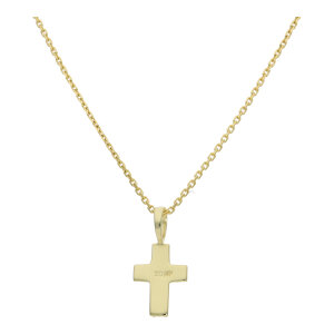 Kreuzanhänger 333 Gold strukturiert JL20-02-1415 Unisex