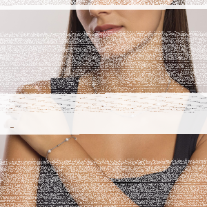 Mabina Armband Silber 925 mit Kugeln & synth. Perlen 533938