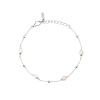 Mabina Armband Silber 925 mit Kugeln & synth. Perlen 533938