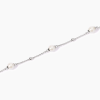 Mabina Armband Silber 925 mit Kugeln & synth. Perlen 533938