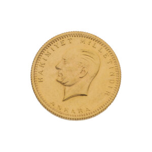 Türkische Goldmünze Ata Altin Atatürk 7,2...