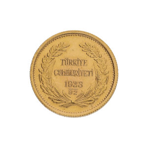 Türkische Goldmünze Ata Altin Atatürk 7,2...