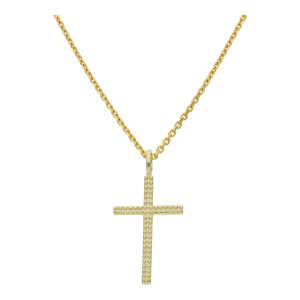 Kreuzanhänger 333 Gold JL20-02-1425 Unisex