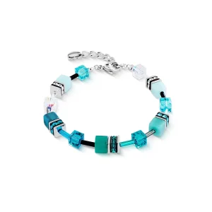 Coeur de Lion GeoCUBE® Armband 2838/30-0624 Blau,...