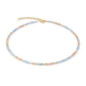 Coeur de Lion Halskette Rhythm Jade Sky 2043/10-0738...