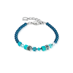 Coeur de Lion Armband Princess Teal 2103/30-0624 blau...