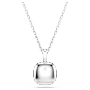 Swarovski Halskette Una 5754340 Kissenschliff, Weiß, Rhodiniert