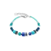 Coeur de Lion Armband Wave Precious Flow 3046/30-0607 grün blau