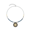Coeur de Lion Halskette 2036-10-1559 Amulett Modern Future Motion, Edelstahl vergoldet