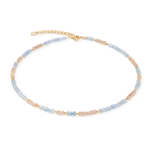 Coeur de Lion Set 2043/50-0738 Jade Goldplattiert