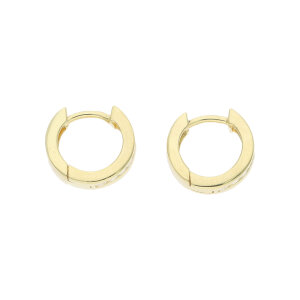 Creolen Silber 925 Goldplattiert Cubic Zirkonia...