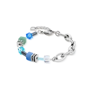 Coeur de Lion Armband GeoCUBE® Chunky Chain...