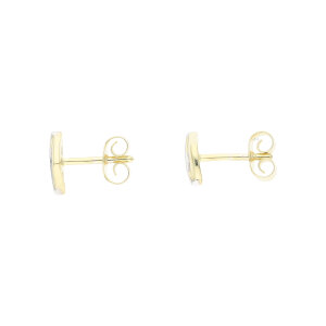 Ohrstecker Gold 333 teilrhodiniert Cubic Zirkonia...