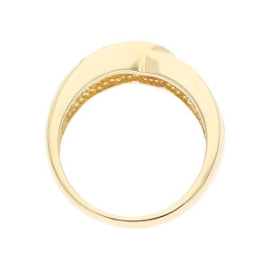 Damenring Gold 750 Rubin, Saphir, Smaragd Brillant Second...