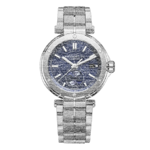 Herbelin Herrenuhr Newport Automatik Mondphase Blau...