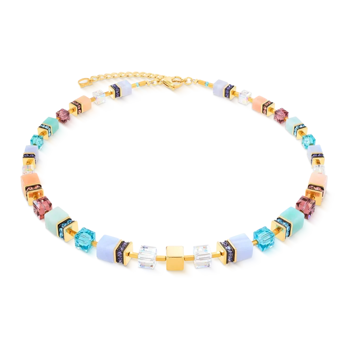 Coeur de Lion Halskette GeoCUBE® Precious Statement...