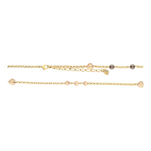 Kette Swarovski Damen Kristalle Perlen Second Hand wie...