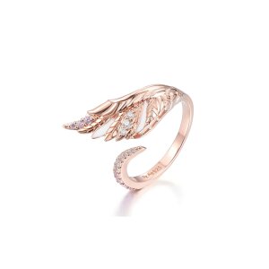 Seinerzeit Silber 925 Selena Schwan Ring SZA-1980-442...