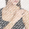 Mabina Collier Silber 925 goldplattiert mit mehrfarbigen Steinen 553892