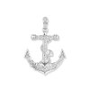 Seinerzeit Silber 925 Anhänger Harbor White Anker SZA-3990-482 Zirkonia