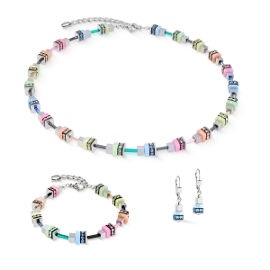Coeur de Lion Armband 4413/30-1580 Fresh Sorbet Cube...
