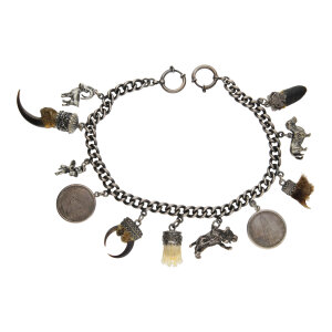 Charivari Kette mit Anhänger echt Silber Second Hand...