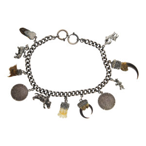 Charivari Kette mit Anhänger echt Silber Second Hand...