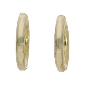 Leichte Creolen mit Scharniere Gold 333 Second Hand...
