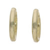 Leichte Creolen mit Scharniere Gold 333 Second Hand 25326492 getragen wie neu