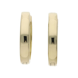 Creolen Gold 585 Massiv mit Scharniere Second Hand...