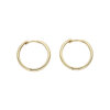 Unisex Creolen massiv Gold 333 Second Hand 25326501 getragen wie neu