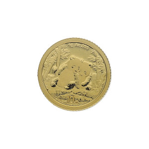 Goldmünze 999 Feingold 1 Gramm Panda China Himmels...