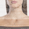 Mabina Halskette mit Labor Diamant-Anhänger Silber 925 "Point-of-Light" 553864 My Diamond