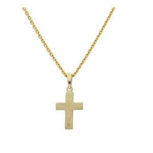 Kreuz Anhänger Gold 333 strukturiert, massiv...