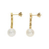 Ohrringe Perle Diamant Gold 585 und 750 Second Hand 25326505 getragen wie neu