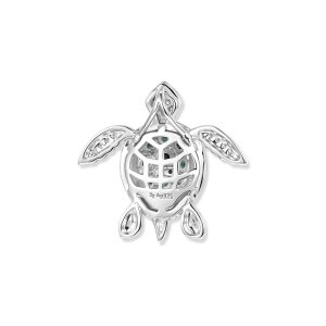 Seinerzeit Silber 925 Anhänger Sheela Jade Schilkröte SZA-3990-475 Emaille, Zirkonia