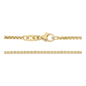 Venezianer Kette Gold 750 42 cm Länge 1,3 cm Breit...